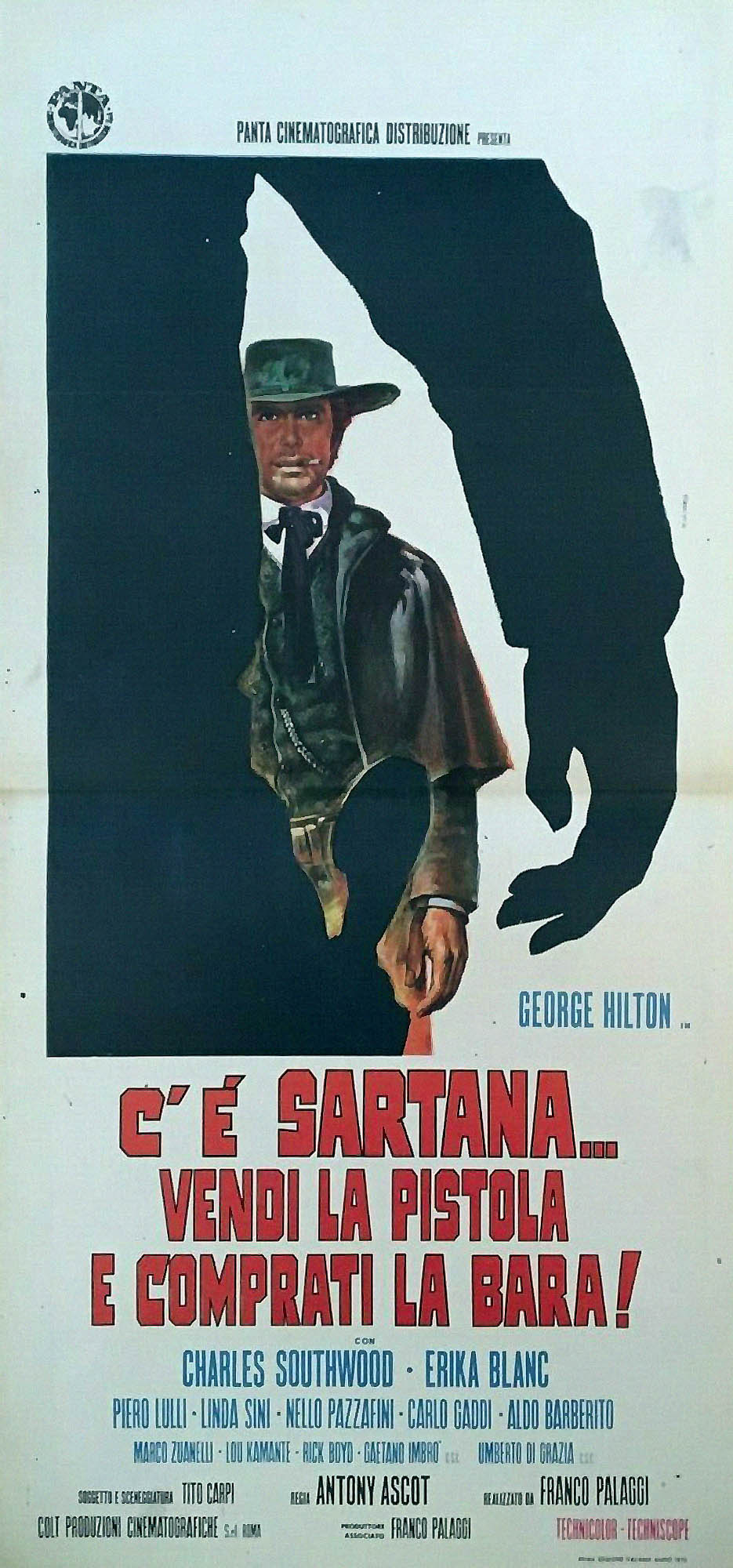 C\'È SARTANA... VENDI LA PISTOLA E COMPRATI LA BARA!